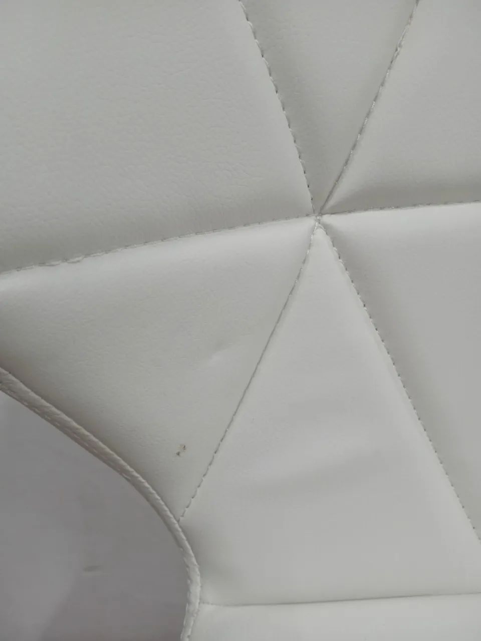 Cadeira Design Charles Eames Couro PU Branca - Foto 3