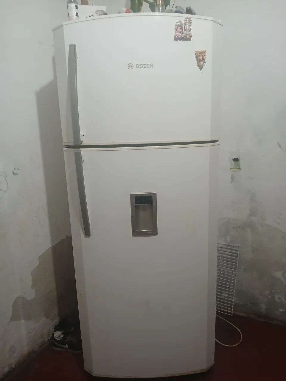 Geladeira com defeito 