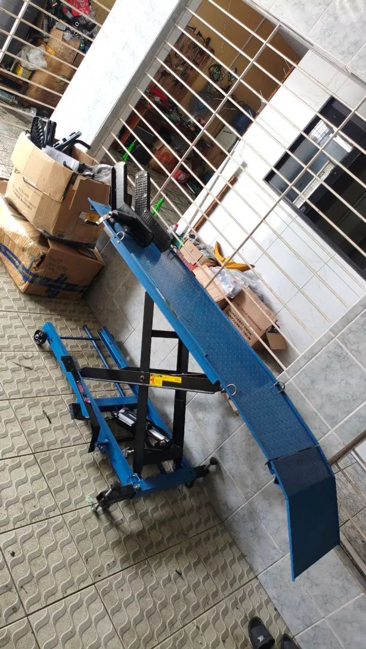 Elevador de motos 350kg zerado