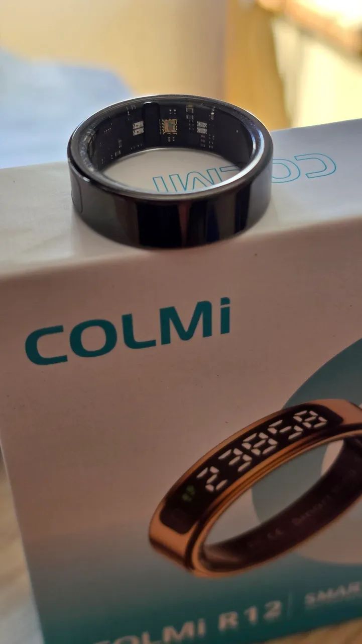 Smart Ring Colmi R12 - Monitor de VFC e Saúde USADO