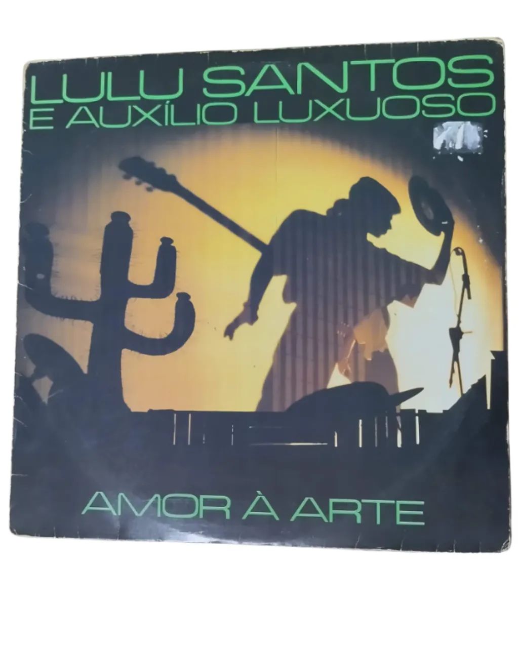 Disco de Vinil LP Lulu Santos Amor à arte 1988