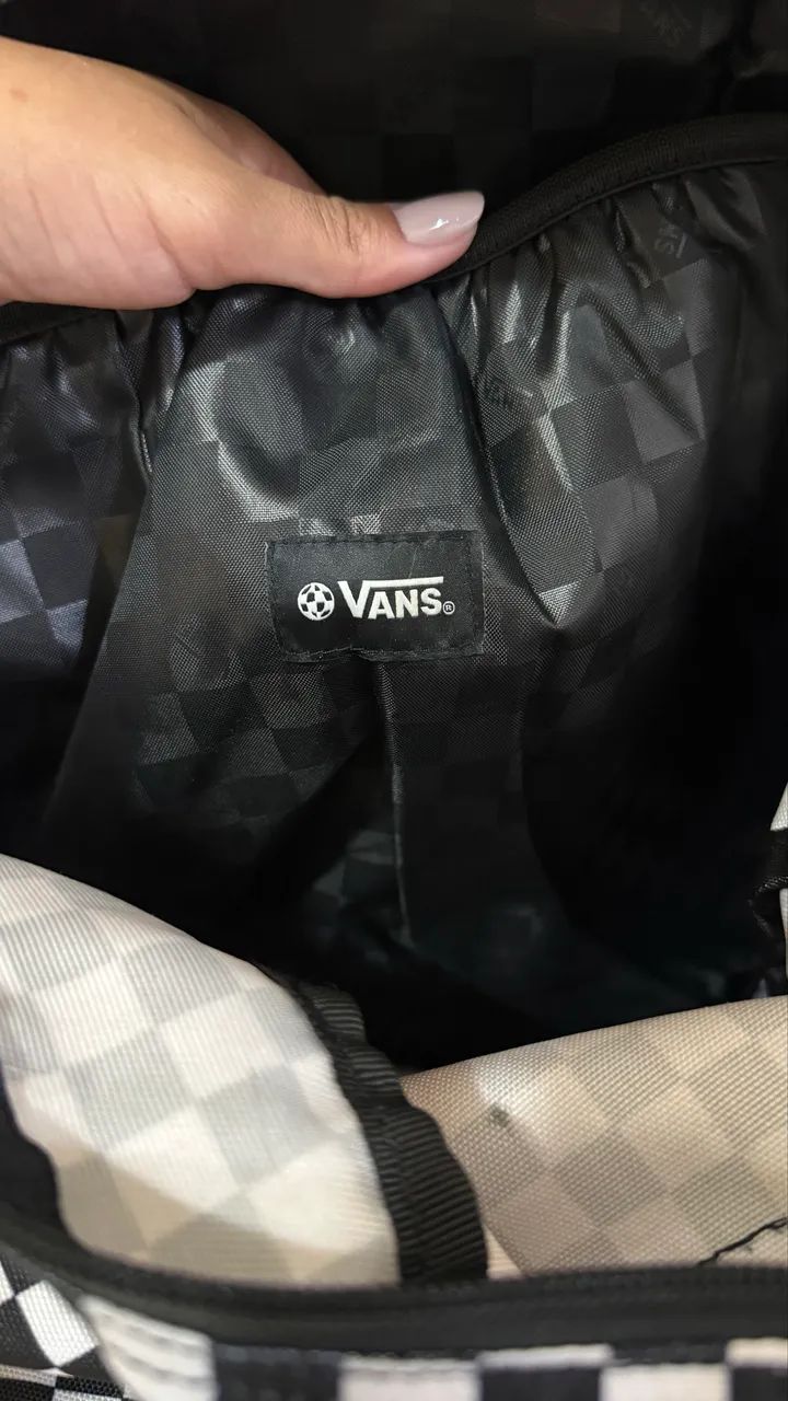 Mochila Vans Xadrez - Foto 5