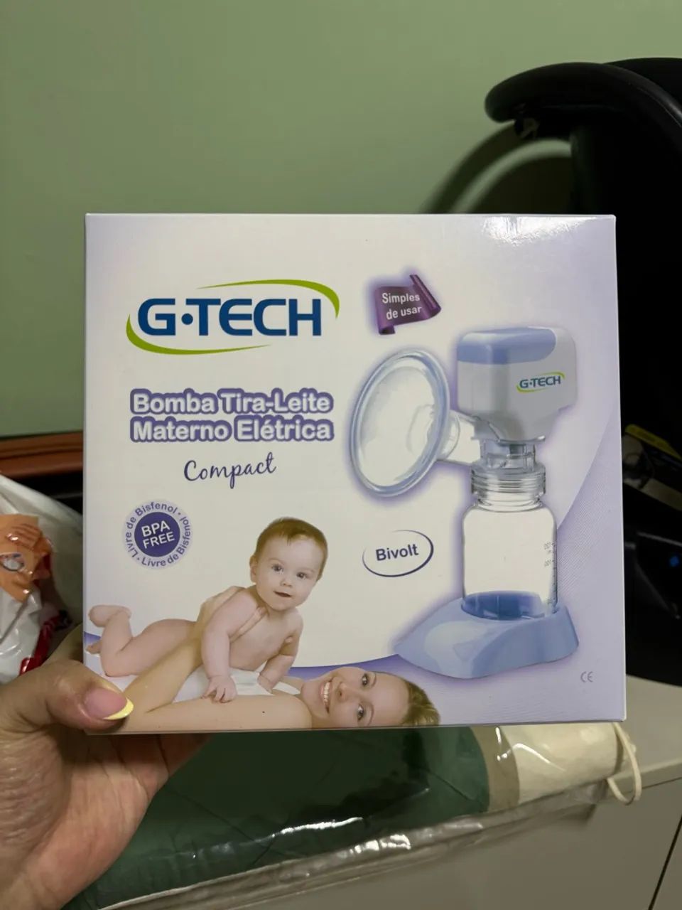 Bomba de tirar leite elétrica 