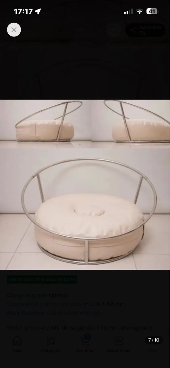 Puff posicionador newborn
