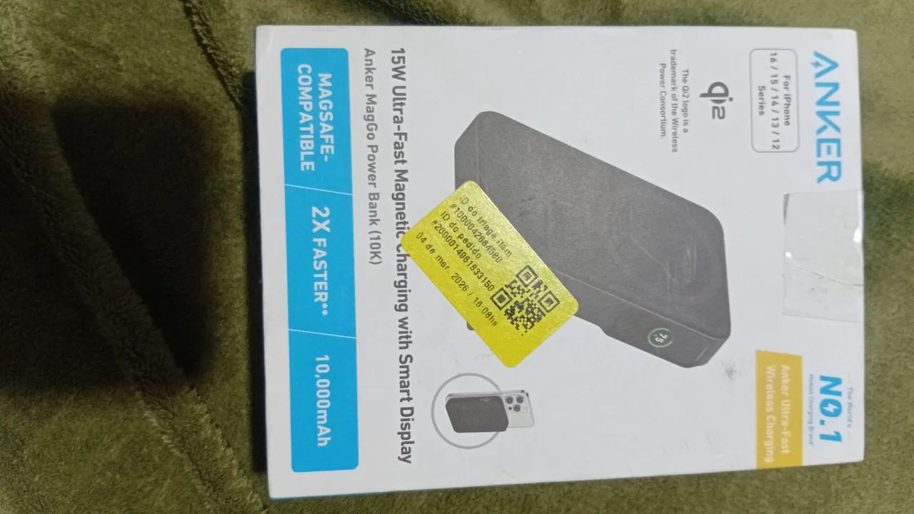 Power Bank 10.000mAh, Anker MagGo