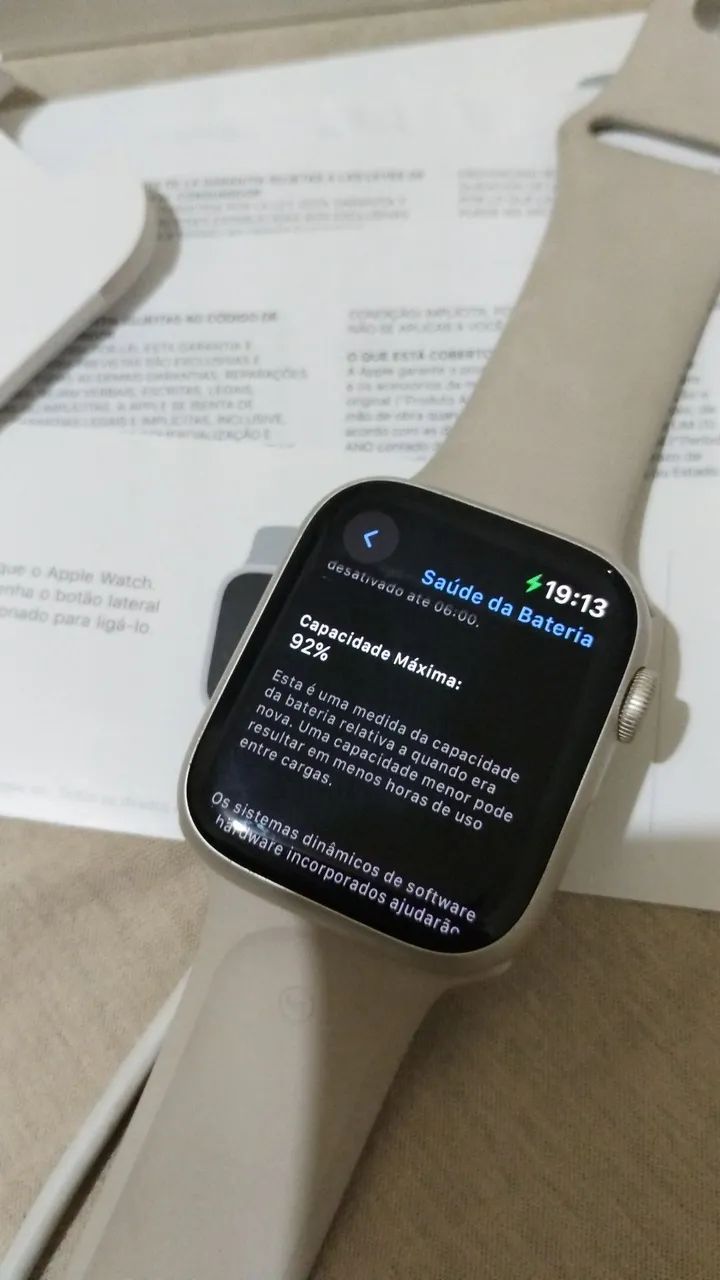 Smartwatch Apple Celular e GPS 45mm série 7 