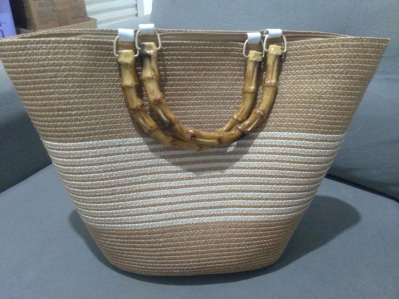 Bolsa moda praia dourada! - Foto 3