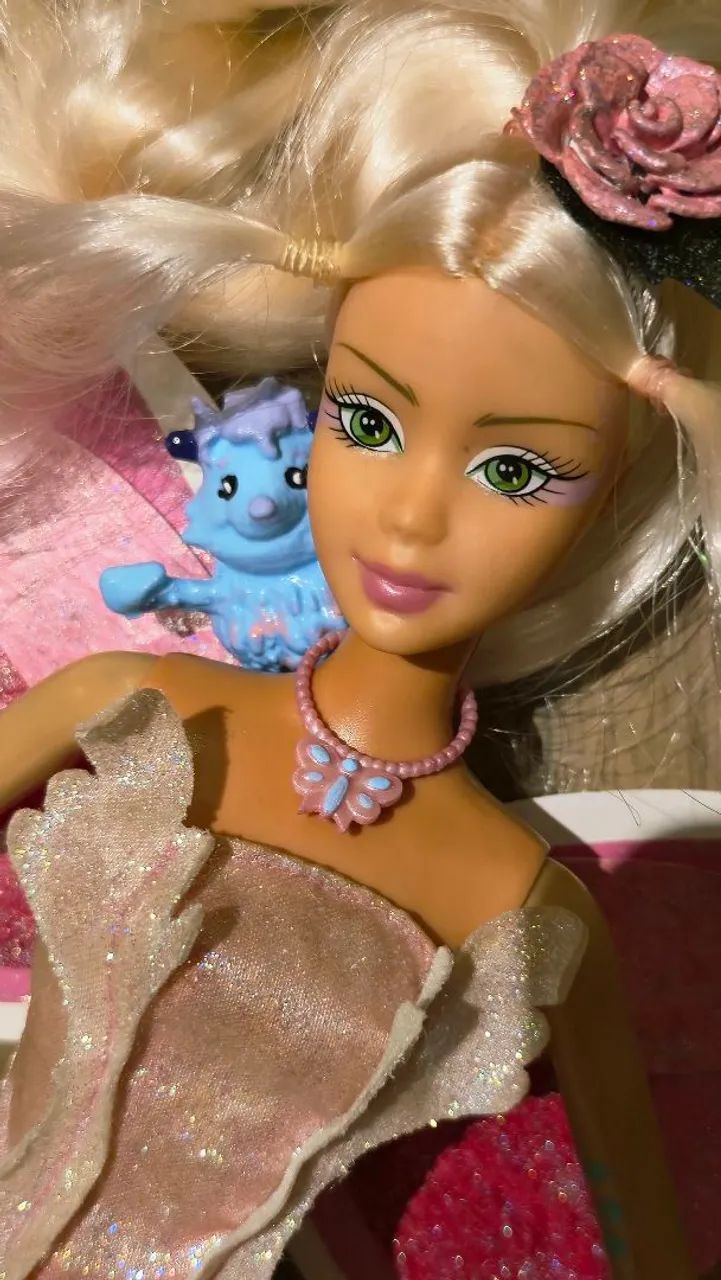 Colar para a boneca Barbie Fairytopia Fada do Campo - Impressão 3D - Foto 3