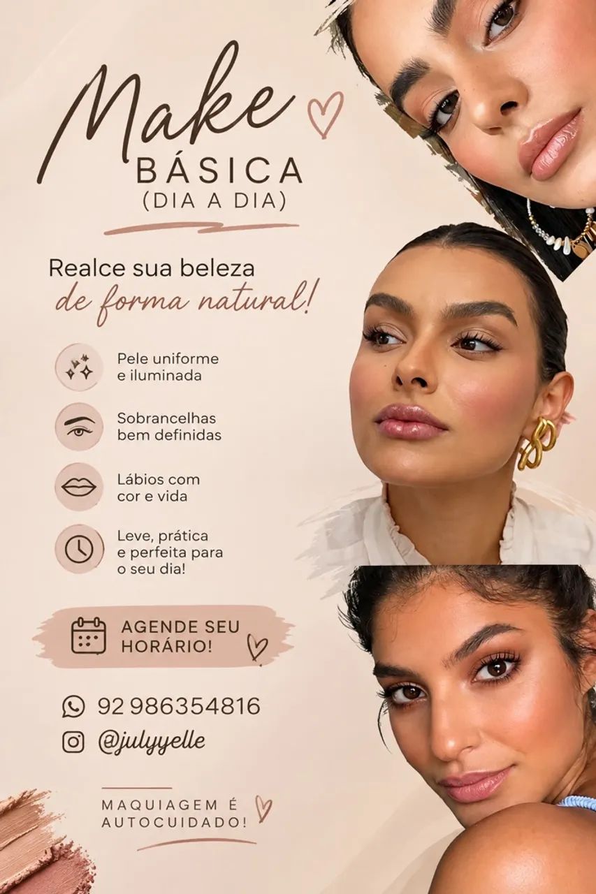 Maquiagem básica e elaborada - Foto 3
