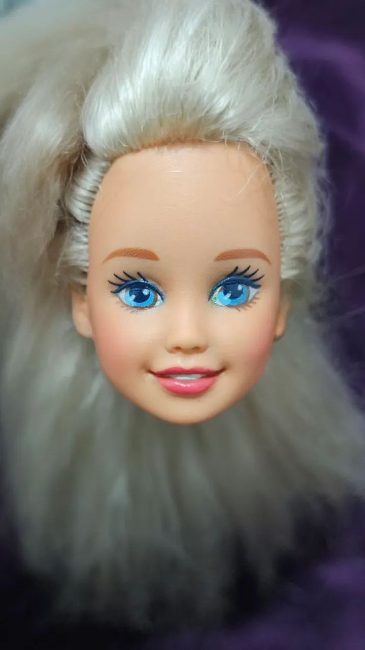 1 Cabeça De Boneca Barbie - Foto 2