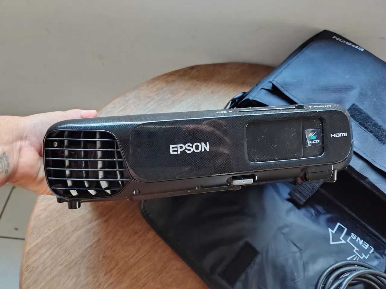 Projetor Data Show Epson Powerlite S18+ Wi-fi Hdmi - Foto 4
