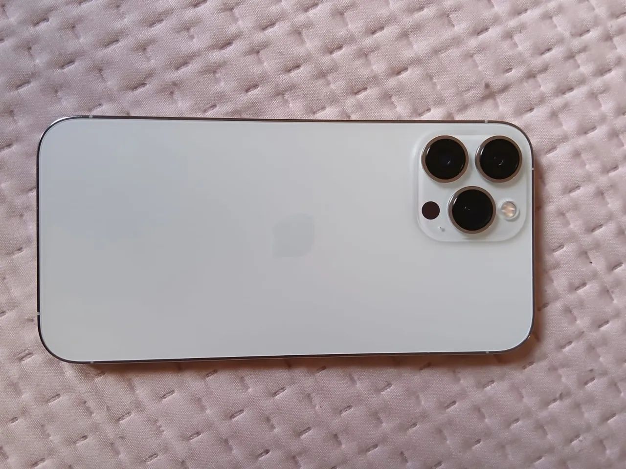 iPhone 13 Pro Max, branco prateado - Foto 3