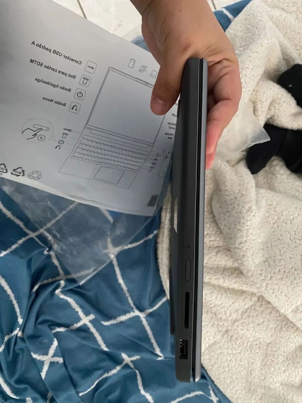 notebook Lenovo no plástico