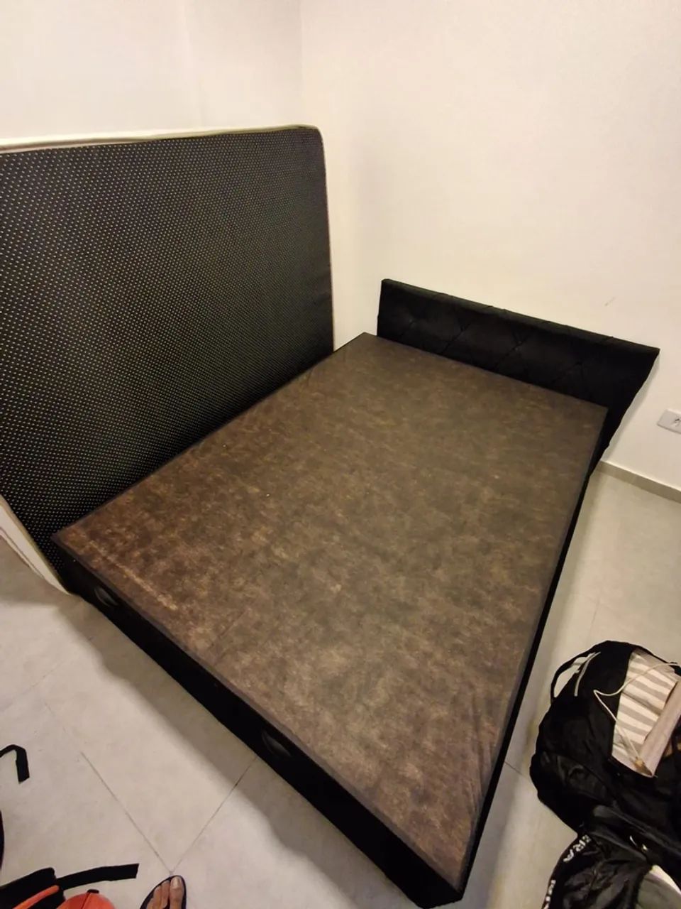 Cama COMPLETA com box e colchão  - Foto 3