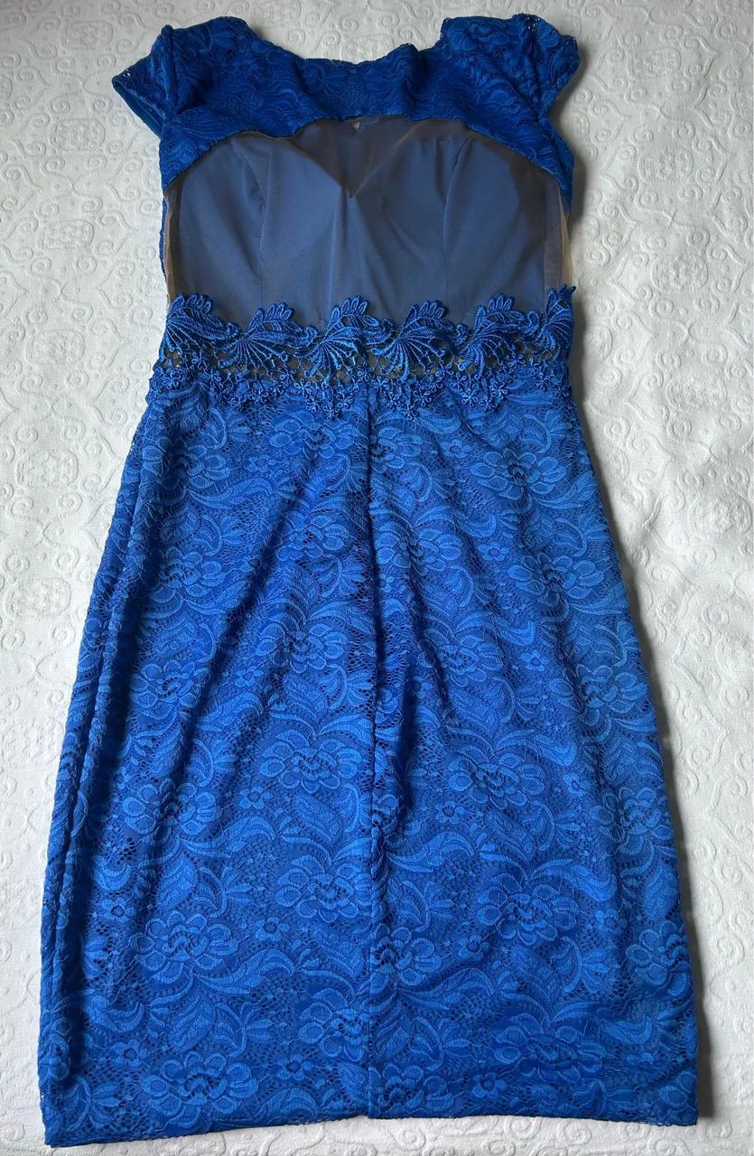 Vestido de festa azul  - Foto 3