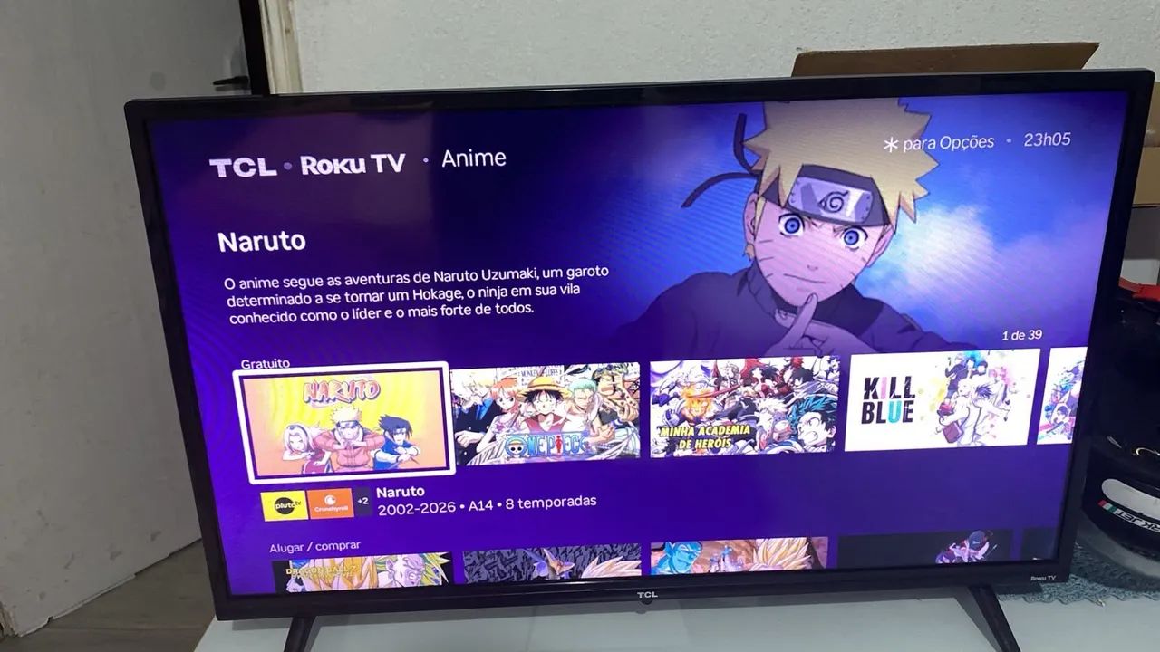 Tv smart tcl roku 32 polegadas  - Foto 4