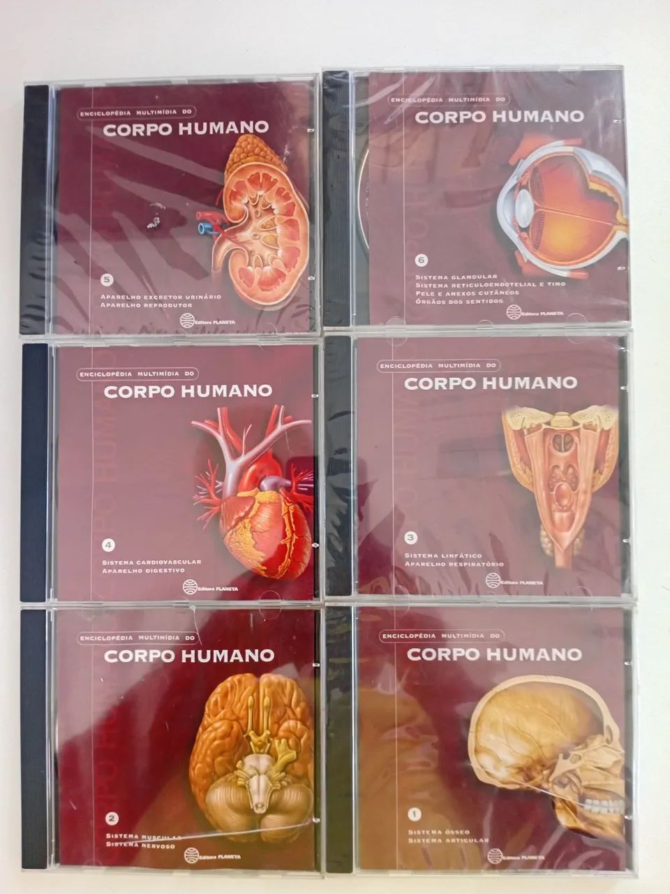 CDs sobre anatomia humana