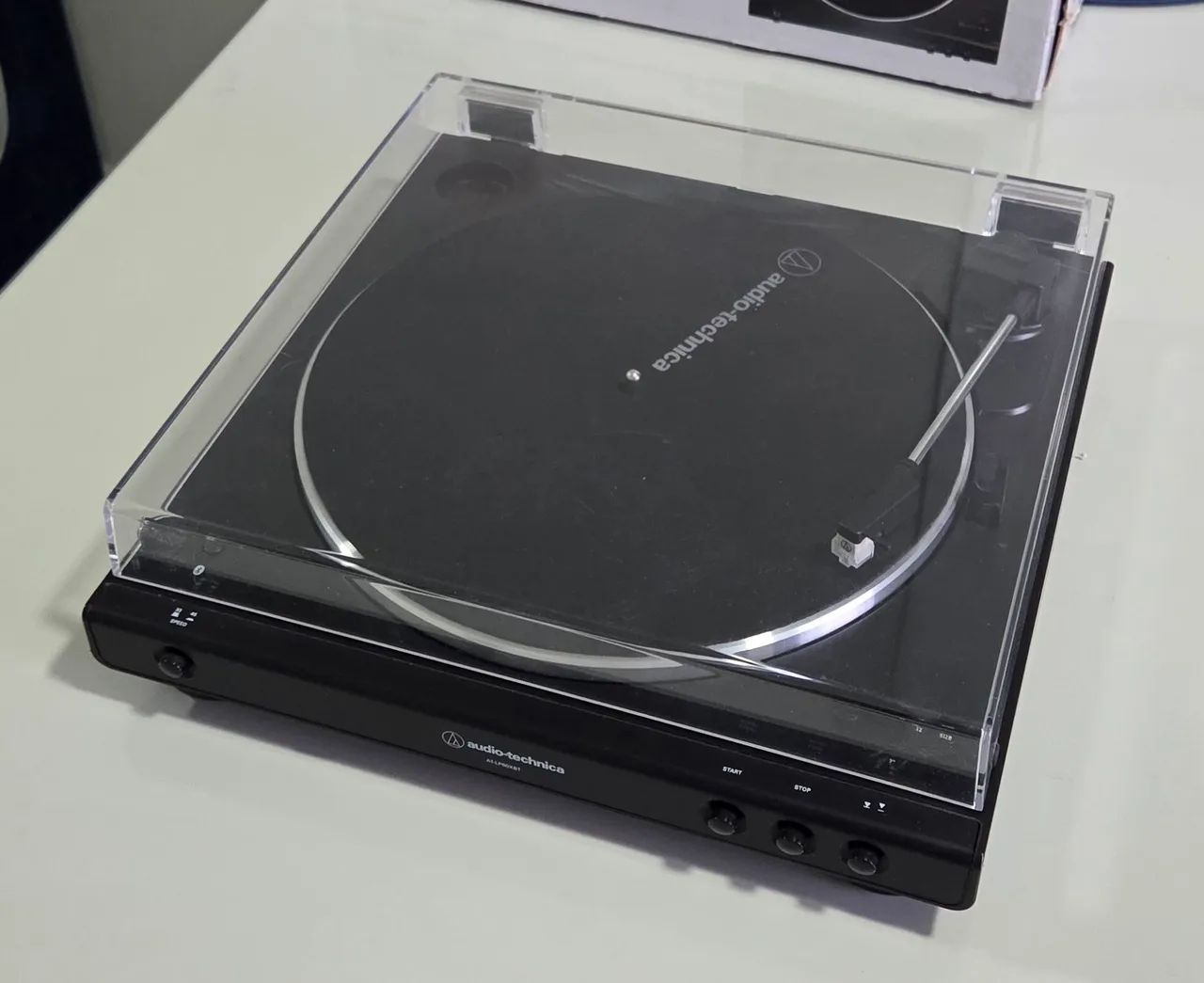 Toca Disco Vinil Audio-technica Lp60xbt Preto Bluetooth