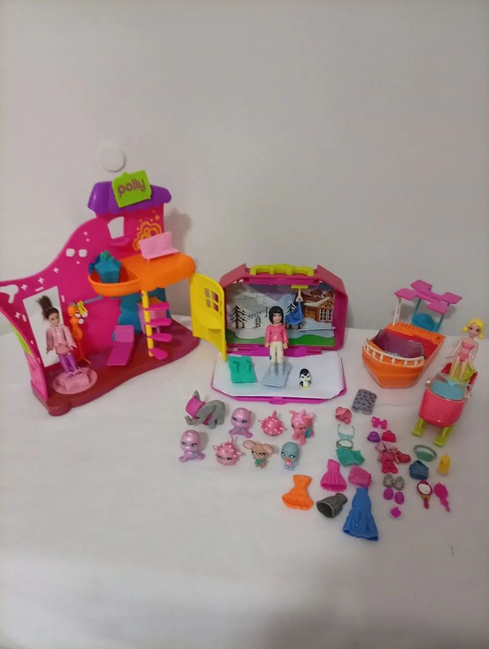 Grande Lote de Polly Pocket 