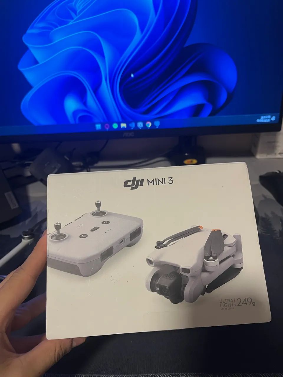 Drone DJI Mini 3 com CartãoSD(2 meses) - Foto 4