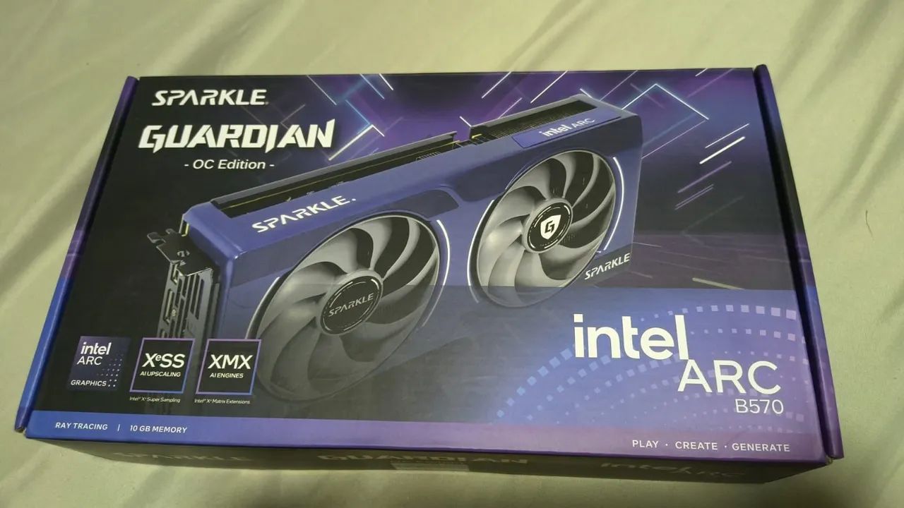 Placa de vídeo Intel Arc B570