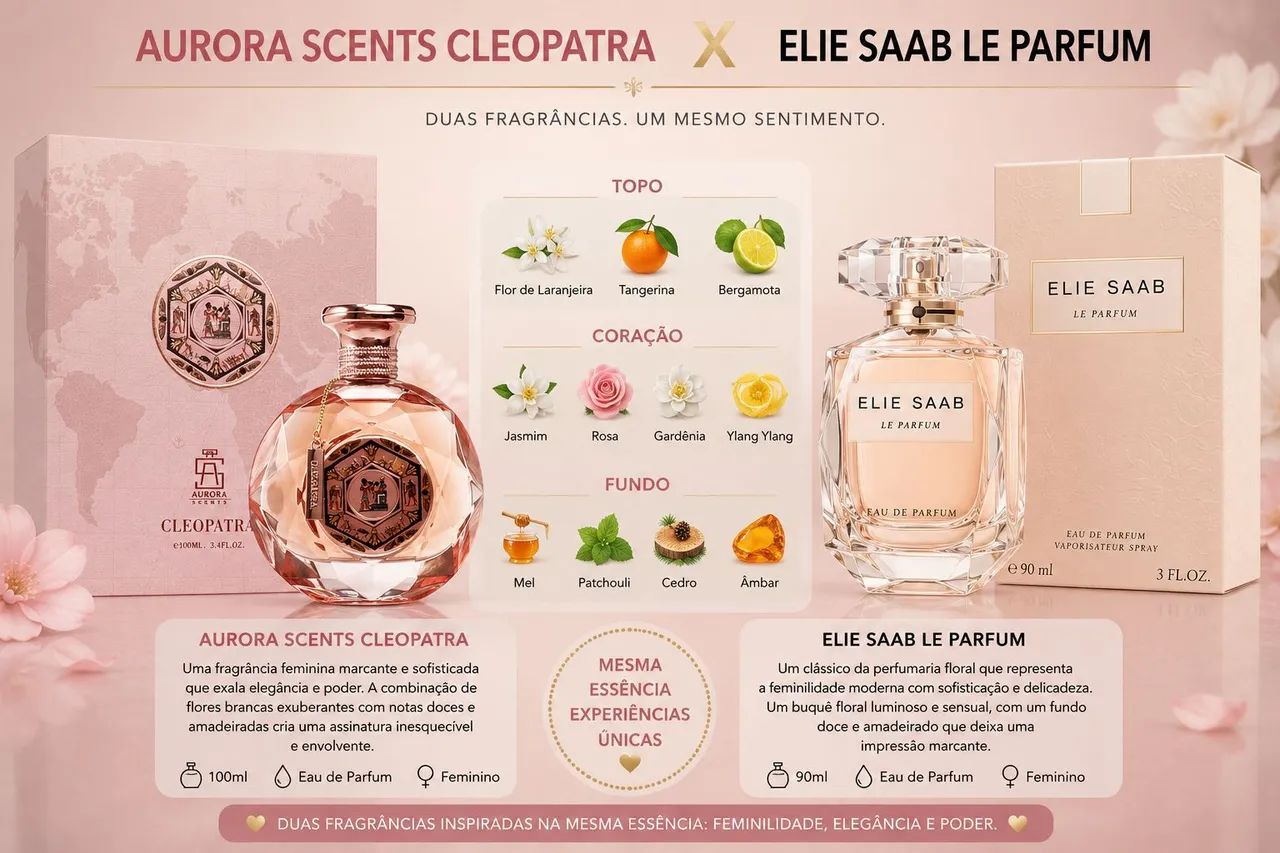 Perfume Árabe Aurora Scents CLEOPATRA  - Foto 3