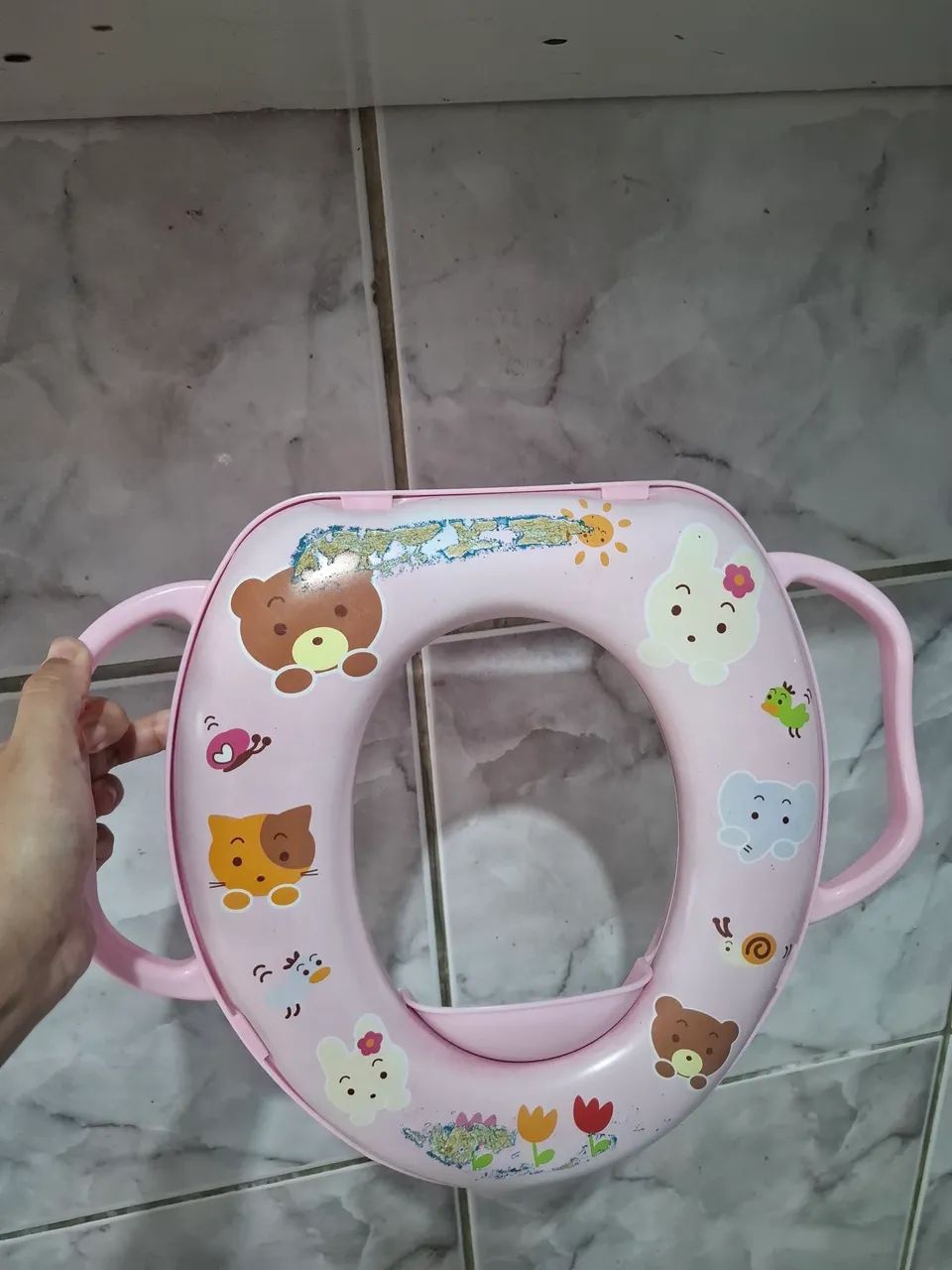 Adaptador de vaso sanitário infantil 