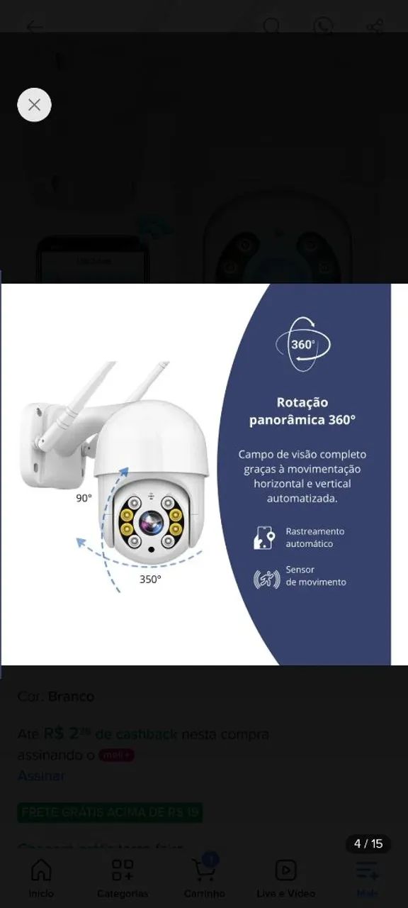 Camera HD 360°/ R$ 89 - Foto 2