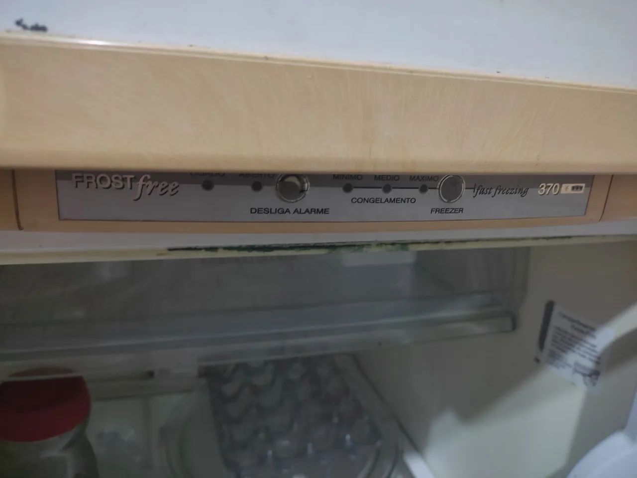 Geladeira funcionando 