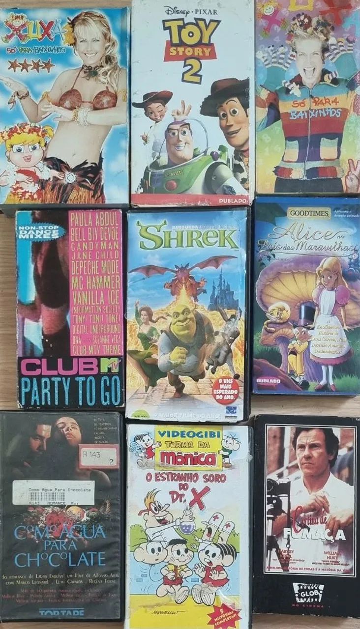 Vhs diversos a 5 reais cada - Foto 3