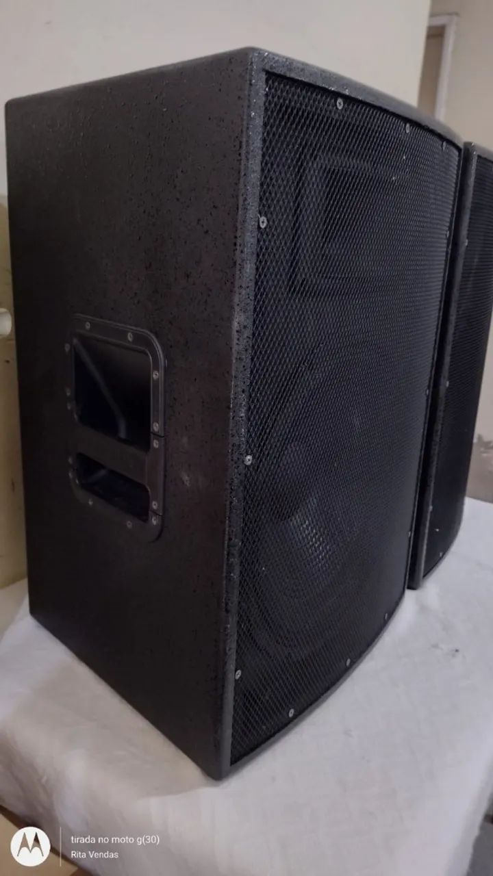 Par de Caixas 15 polegadas, Pa, Caixas profissionais,  300w cada, 8 ohms, - Foto 4
