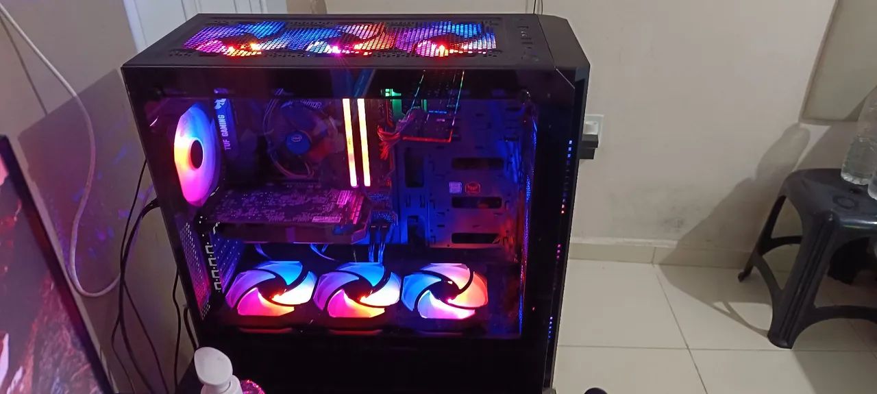 Gabinete GAMER COMPLETO só levar e usar