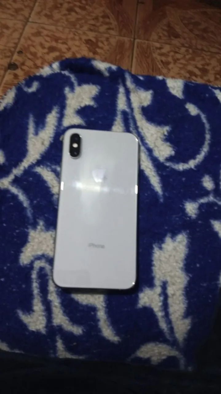 iPhone xs branco 256GB