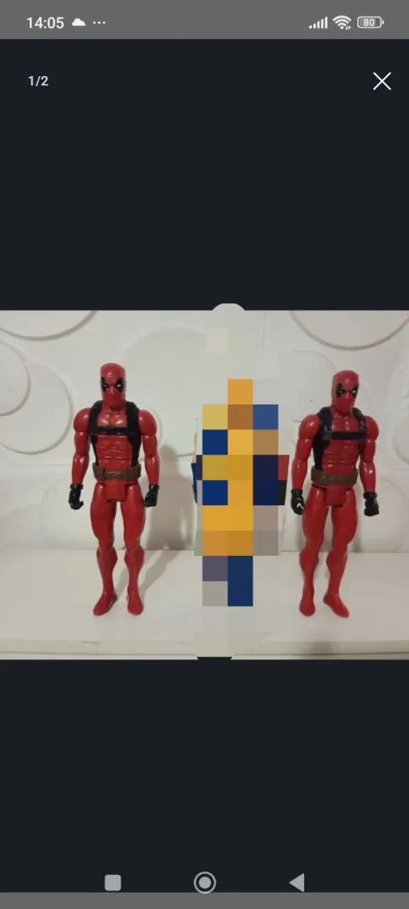 Bonecos Deadpool 
