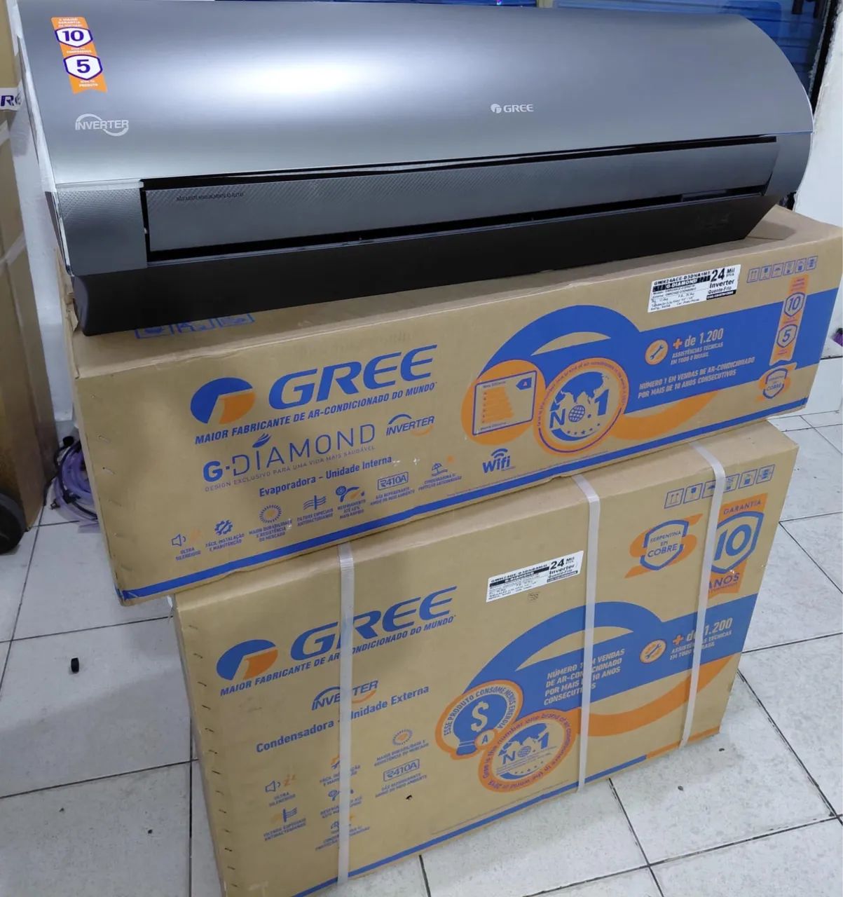 SPLIT GREE INVERTER 24mil btus 