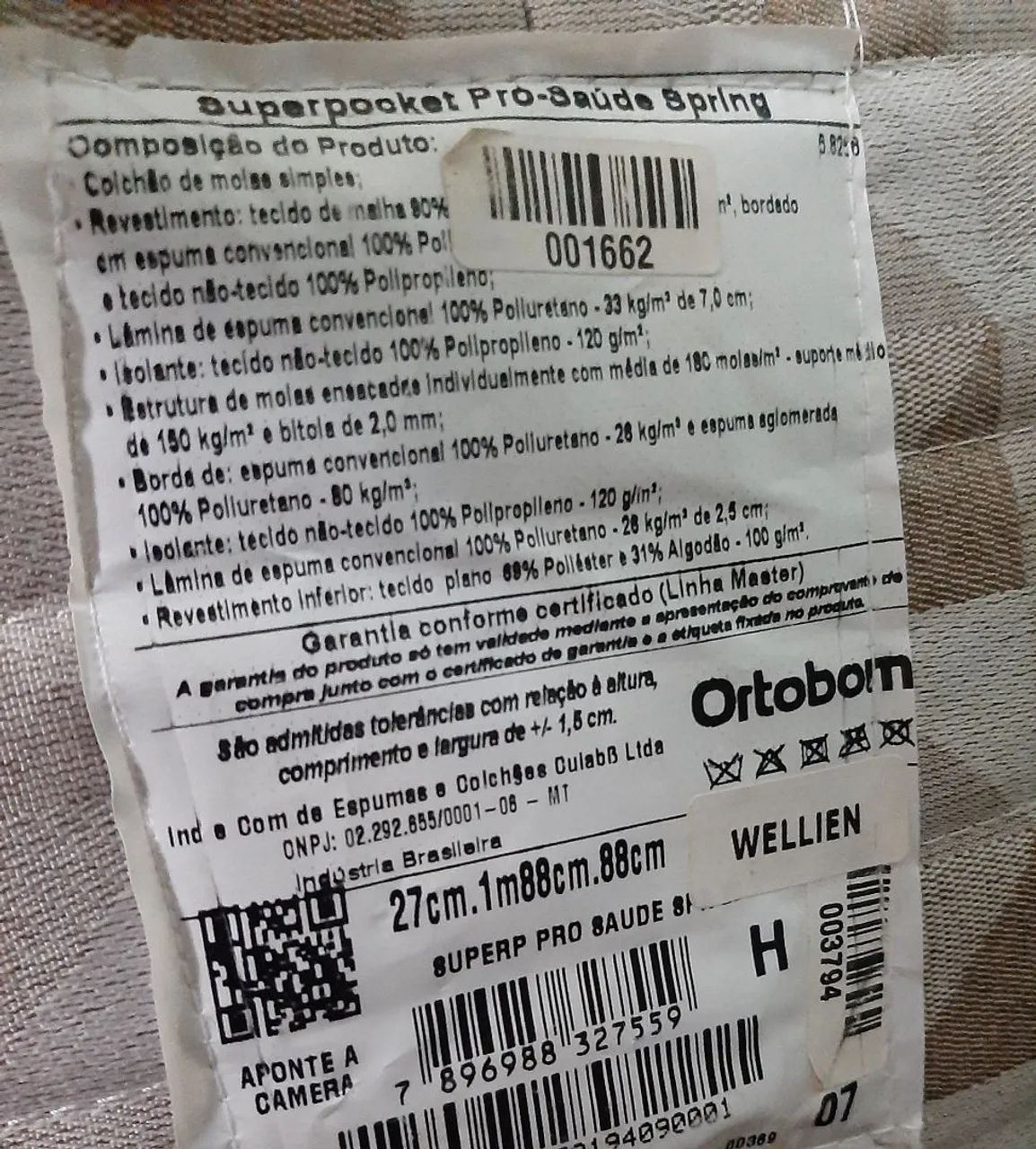 Colchão + base ortobom - Foto 4