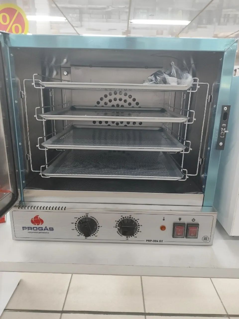 FORNO TURBO 4 ESTEIRAS FAST OVEN PRP-004G2 PROGÁS - Foto 3