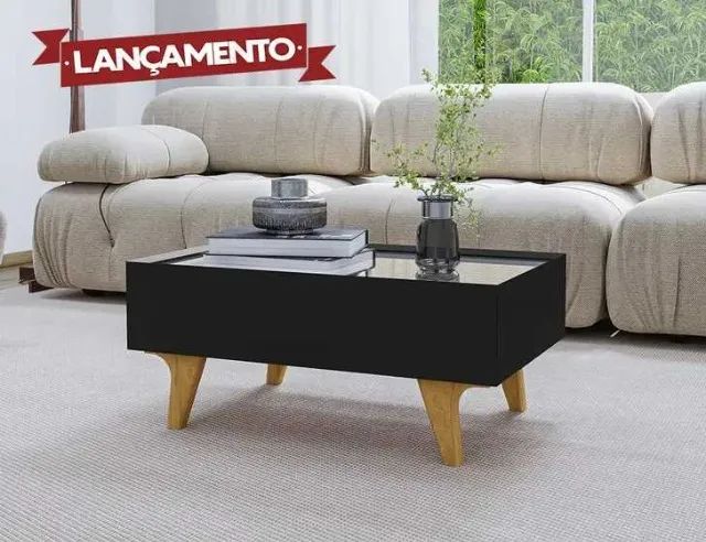 Mesa de Centro Sena Espelhada - Movéis Bechara