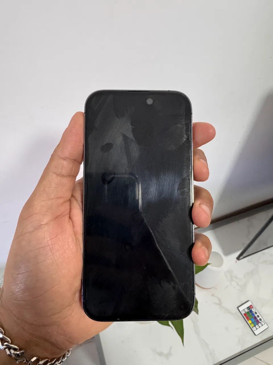iPhone 14 Pro 128GB Roxo Original | Face ID | Excelente Estado - Foto 2