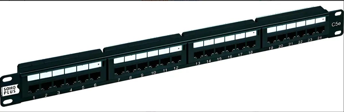 Patch panel cat5e 24 portas gts network - Foto 3