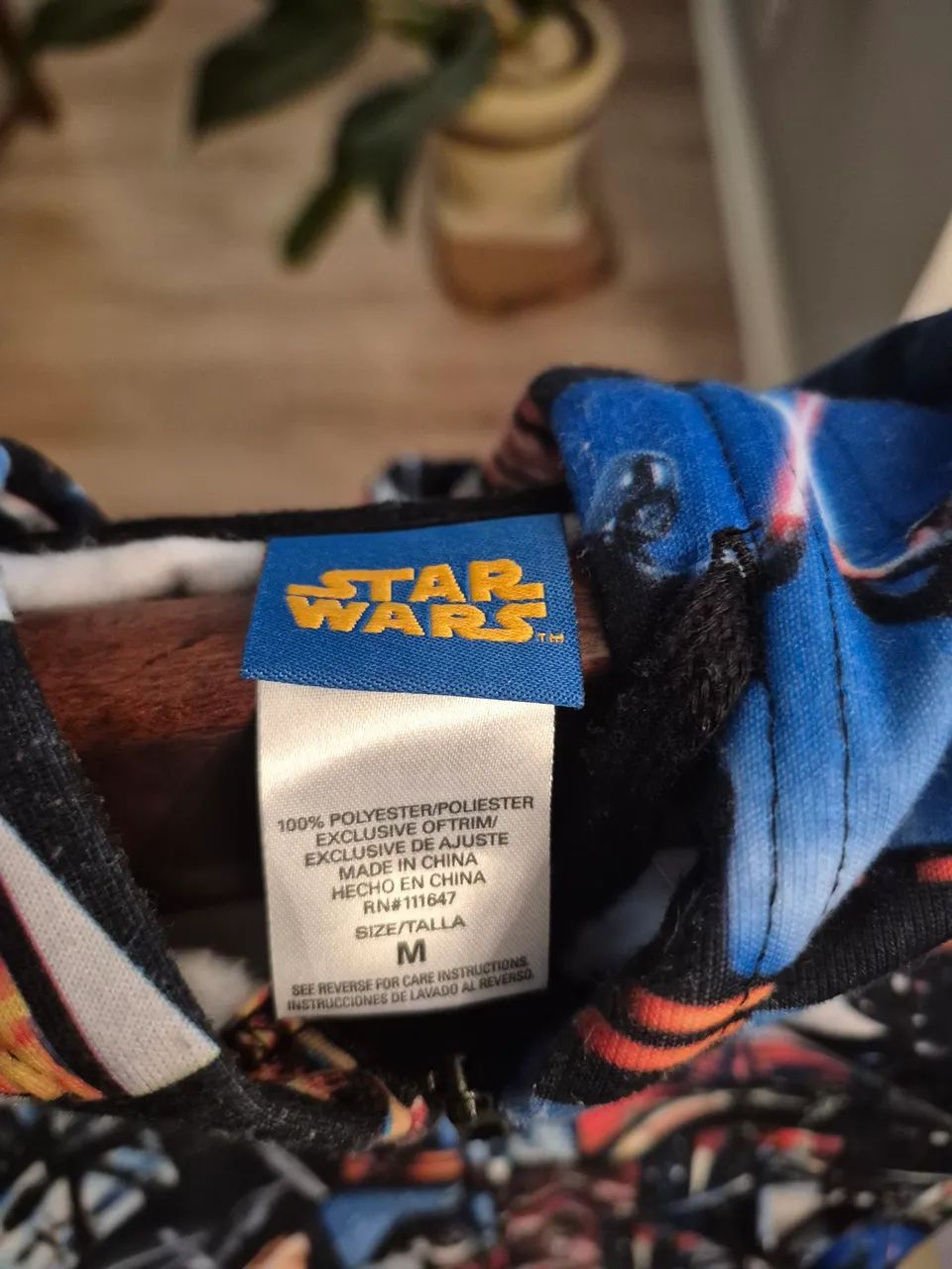 Moleton Star Wars tamanho M