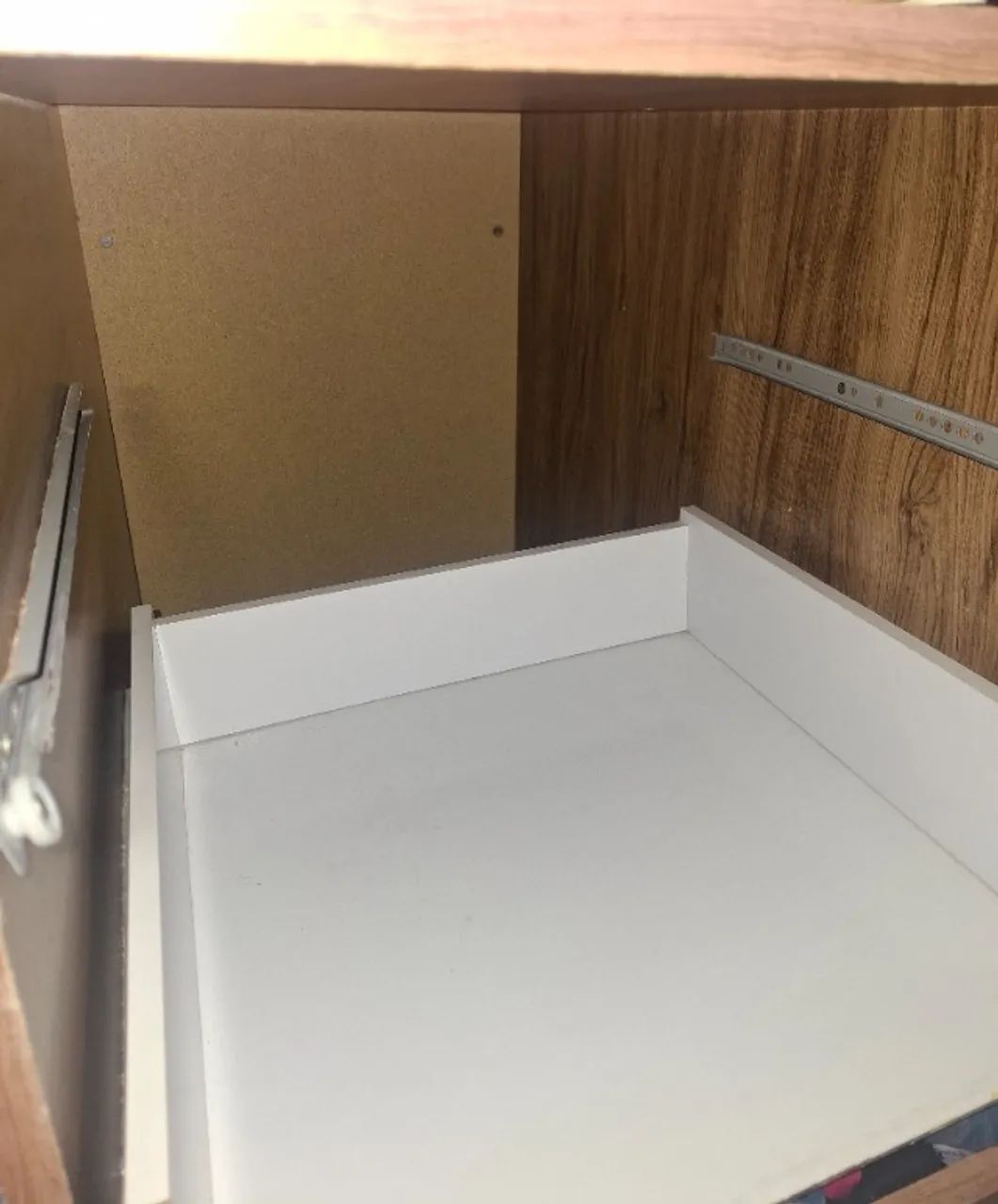 Beliche multifuncional de solteiro com cama auxiliar + 2 colchão de solteiro  - Foto 5