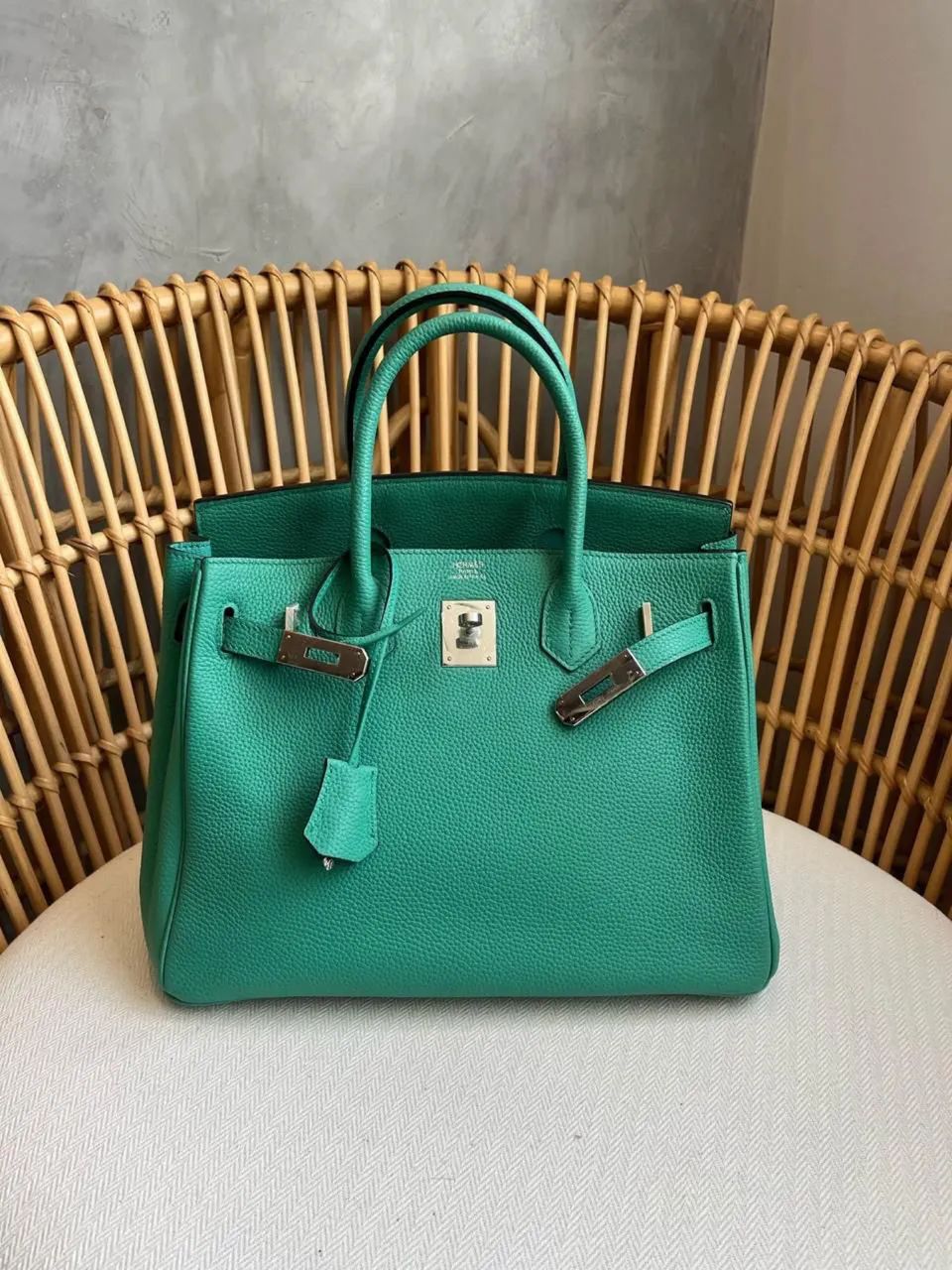 Bolsa Hermes Birkin 30  cm  - Foto 2