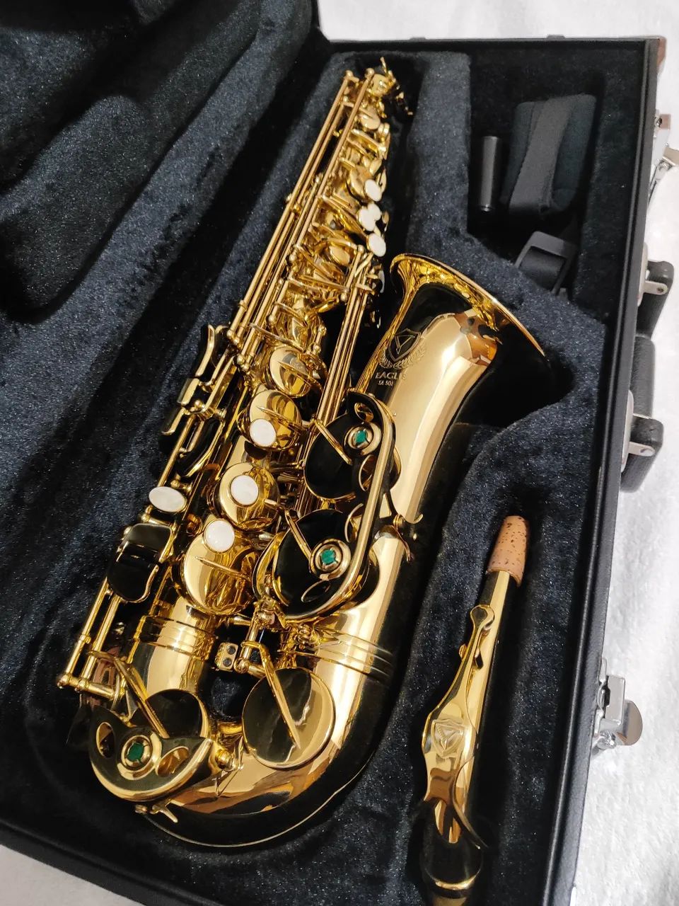 Sax Alto Eagle SA 501 Semi-novo (2 meses de uso) - Foto 5