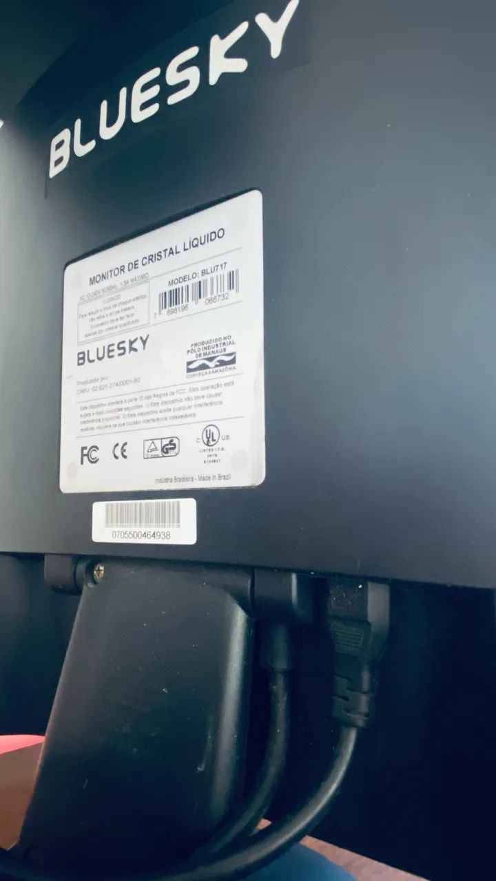 Monitor LCD 17" Bluesky Quadrado - Modelo BLU717 (Bivolt) - Foto 2