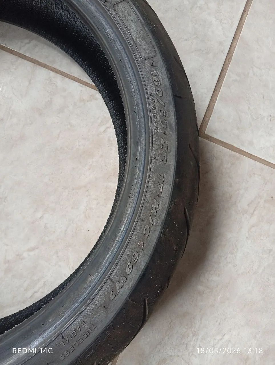 Pneu 160x60x17 ROssi ll