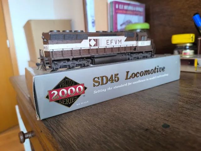 LOCOMOTIVA HO SD45 EFVM  - PROTO 2000 - Foto 2