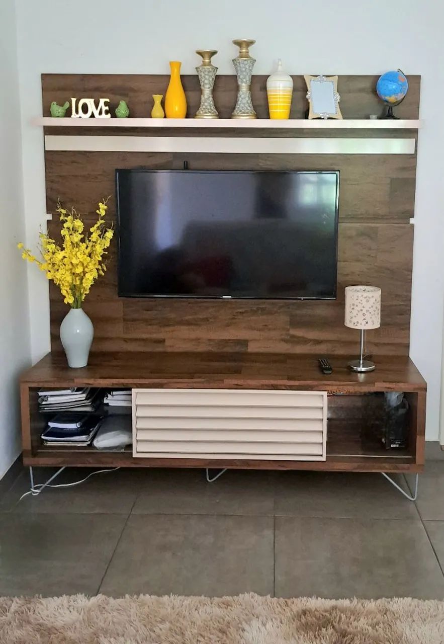 Painel com Rack para TV - Foto 4