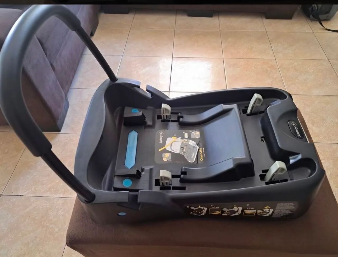 bebê conforto, com base veicular, modelo one safe - Foto 4