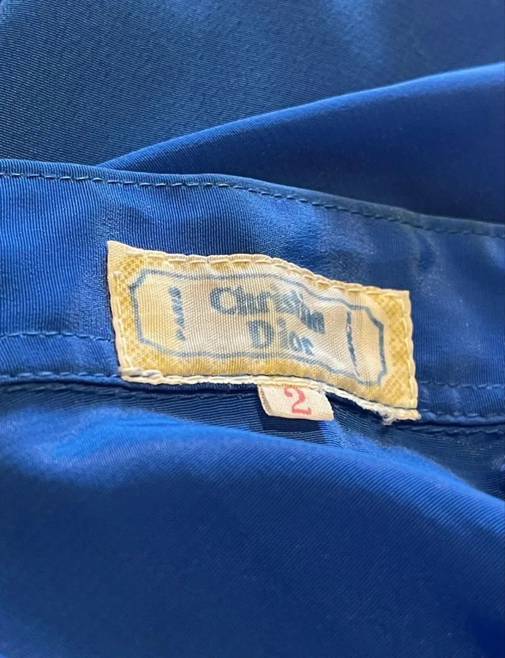 camisa dior de seda anos 90 - Foto 3